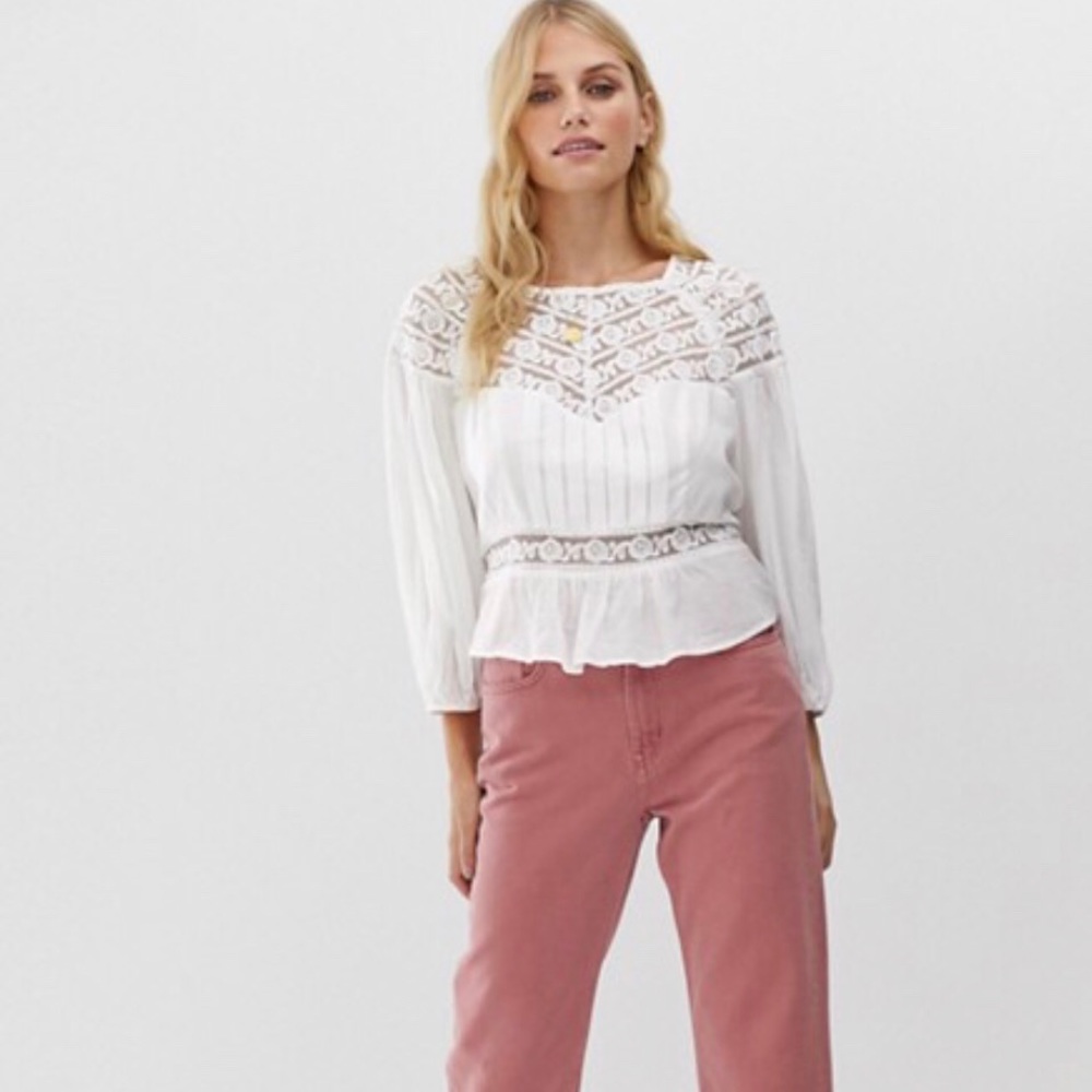 Free People Sweet Morning Top